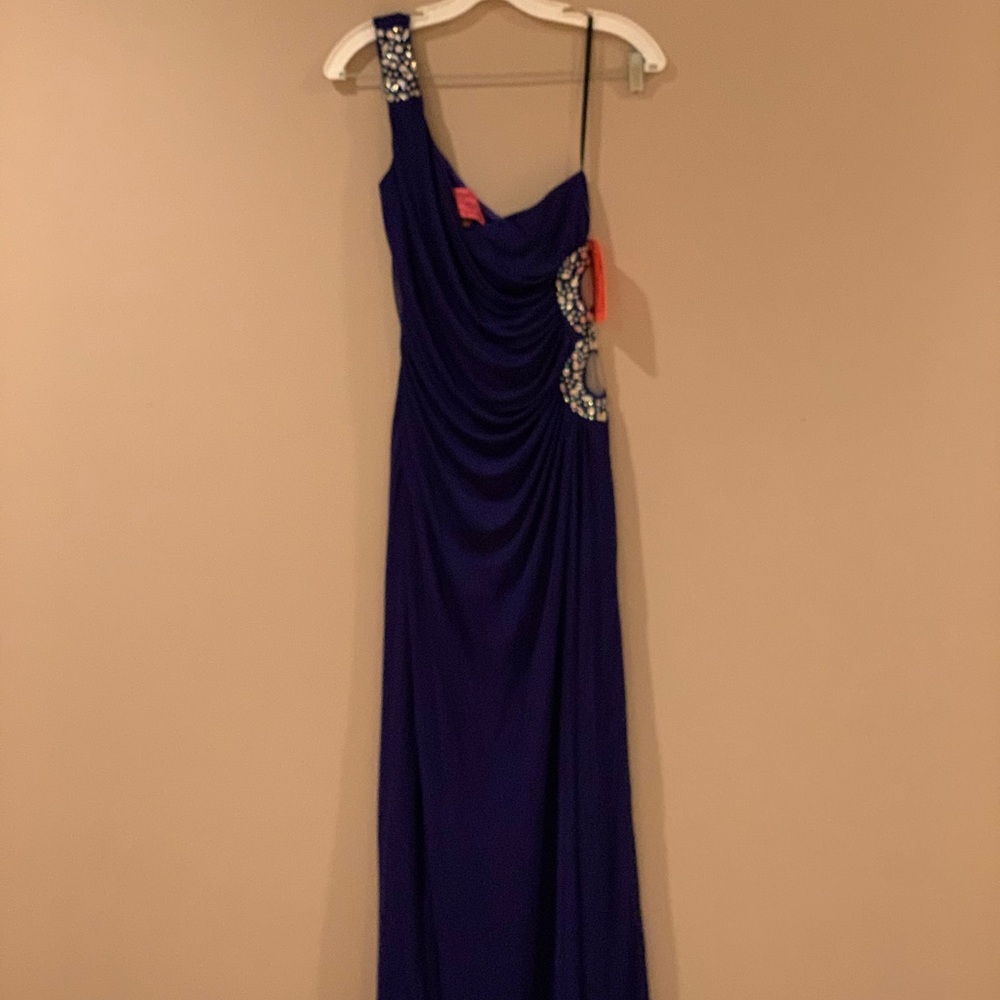 Pompous Girly long formal gown royal blue size L